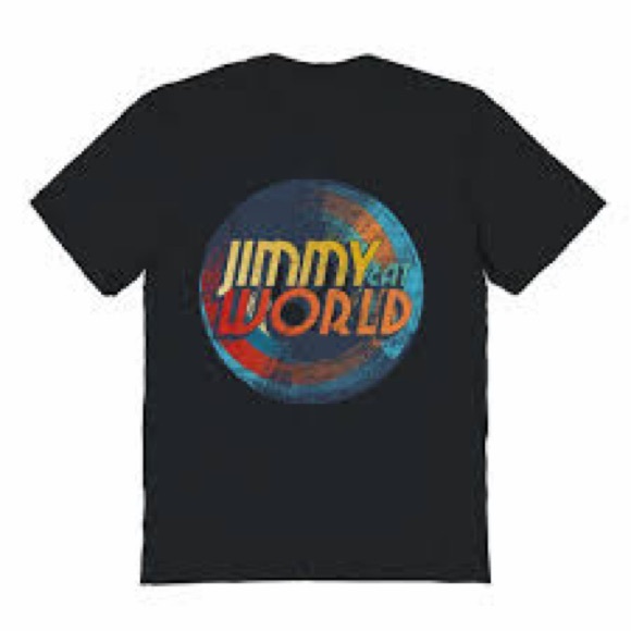 Jimmy Eat World Other - Jimmy Eat World Record Graphic Tee Size Medium new with tags